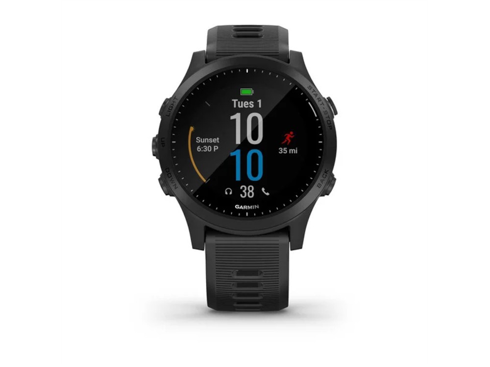 garmin forerunner 945 smartwatch slate black