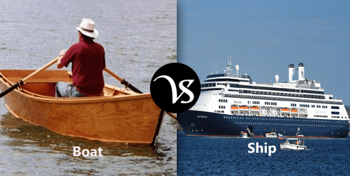 boat vs yacht vs ship