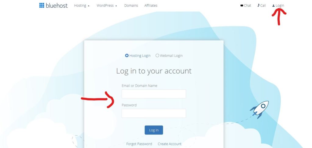 Bluehost Login To Your Account