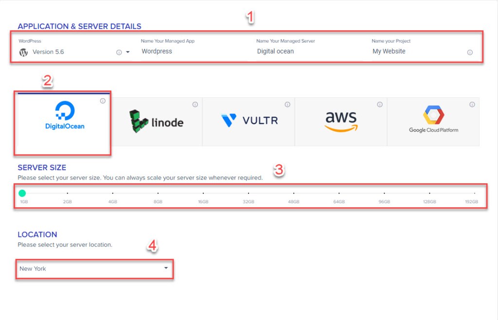 Cloudway Choose Plan