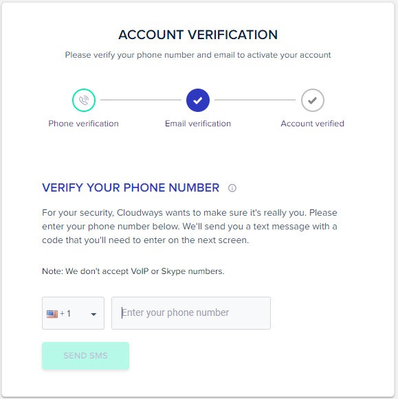 Cloudway Email Verification