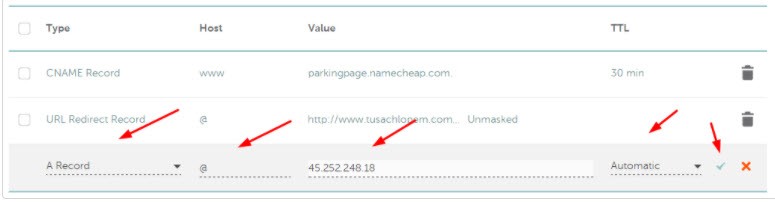 namecheap change dns