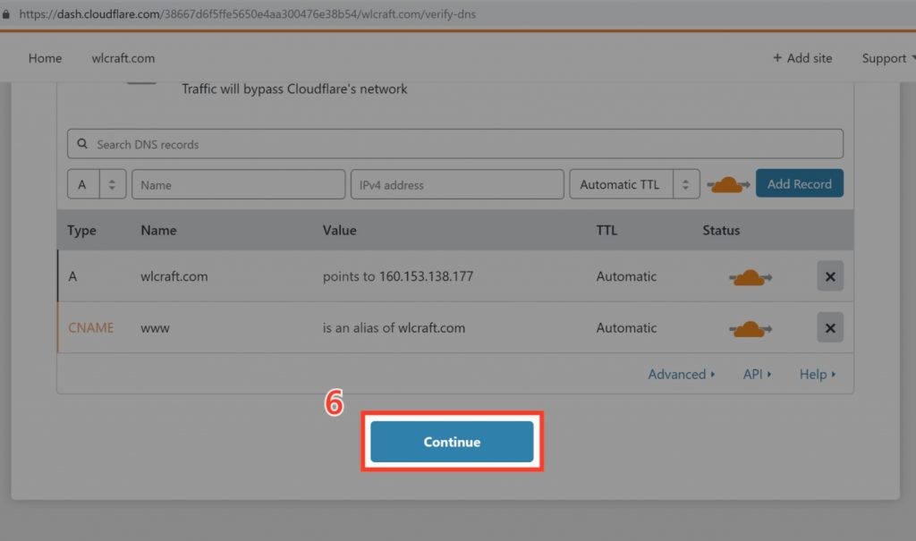 Cloudfare Dns Record