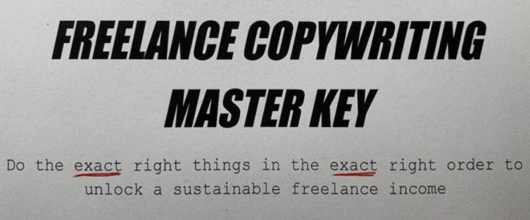 P.s.p. French – Freelance Copywriting Master Key