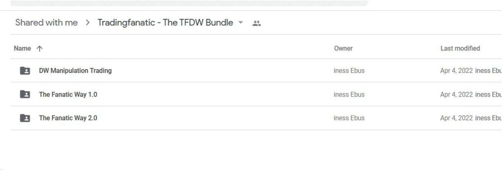 Trading Fanatic – The Tfdw Bundle Course Download
