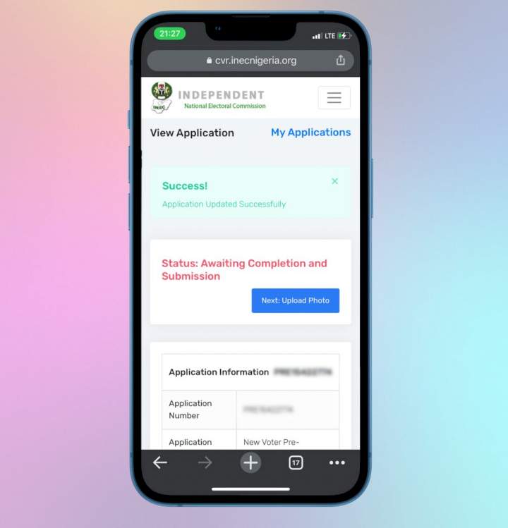 How to register for your PVC online in 5 simple steps Aid the student