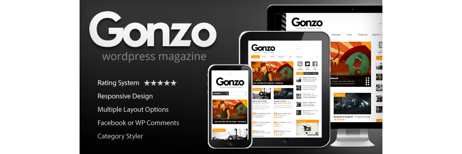 Gonzo - Clean, Responsive Wp Magazine