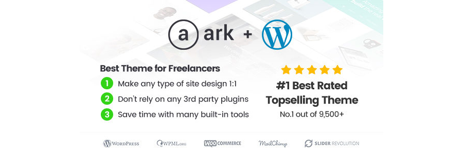 The Ark - Wordpress Theme Made For Freelancers