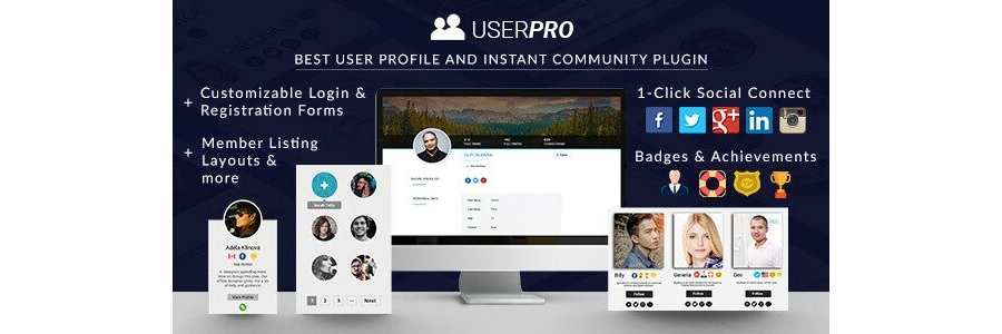 Userpro - Community And User Profile Wordpress Plugin