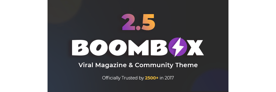 Boombox - Viral Magazine Wordpress Theme