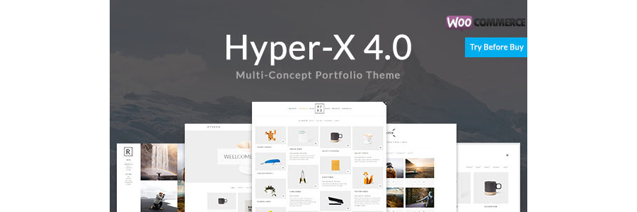Hyperx - Responsive Wordpress Portfolio Theme