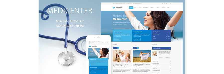 Medicenter - Health Medical Clinic Wordpress Theme