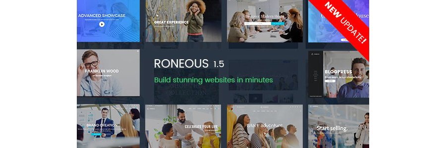 Roneous - Creative Multi-Purpose Wordpress Theme