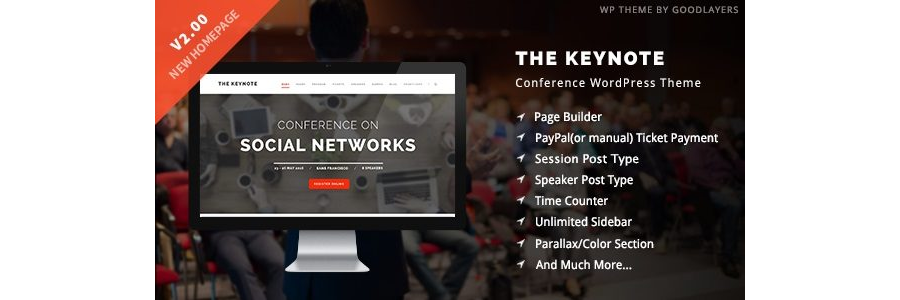 The Keynote - Conference / Event Wordpress