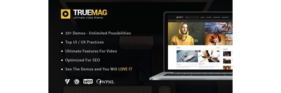 True Mag - Wordpress Theme For Video And Magazine