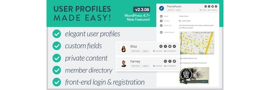 User Profiles Made Easy - Wordpress Plugin