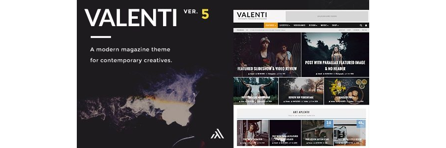 Valenti - Wordpress Hd Review Magazine News Theme