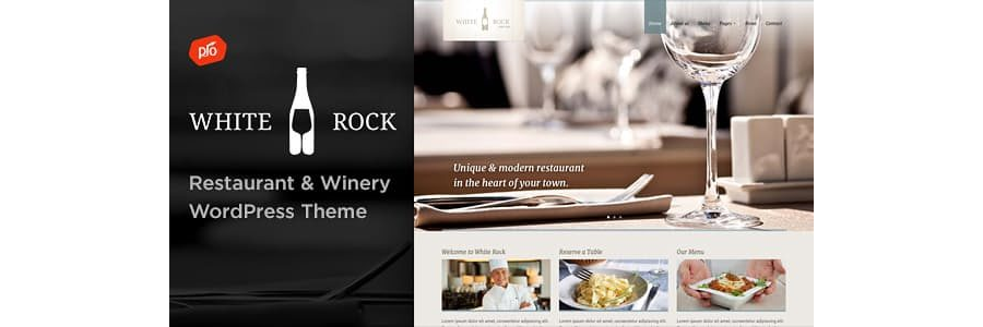 White Rock - Restaurant &Amp; Winery Theme