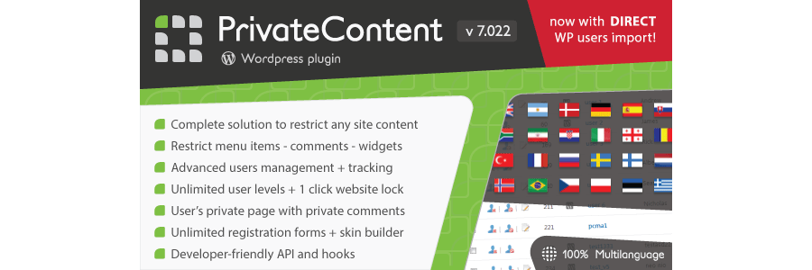 Privatecontent - Multilevel Content Plugin
